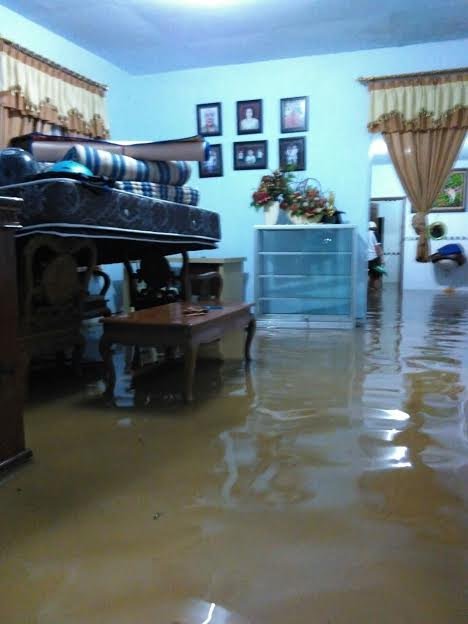 banjir rendam 37 rumah di malang