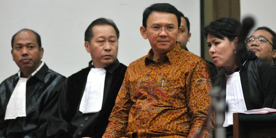 Basuki keberatan bukti video bertuliskan 'Ahok Hina Al-Quran'