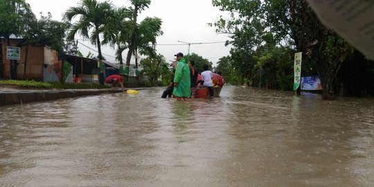 Hujan terus mengguyur, Bendung Benanga Samarinda siaga 1