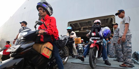 Pemerintah kembali beri mudik gratis sepeda motor saat Lebaran 2017