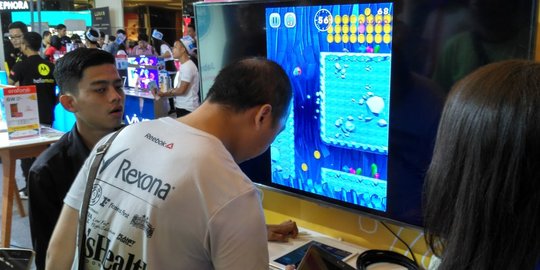 Nostalgia mainkan game legendaris di GIW 2017