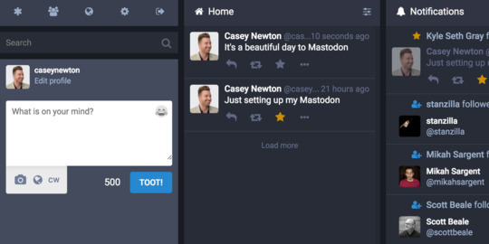 Mastodon, 'kloningan' Twitter yang sedang naik daun