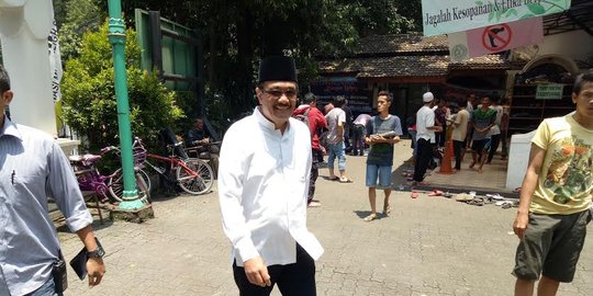 Djarot pesan ke ibu-ibu pengajian jaga kedamaian hingga Pilkada usai