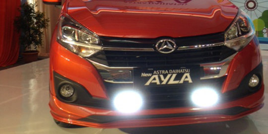 Penampakan anyar New Daihatsu Ayla 2017, lebih kece lebih sporty!