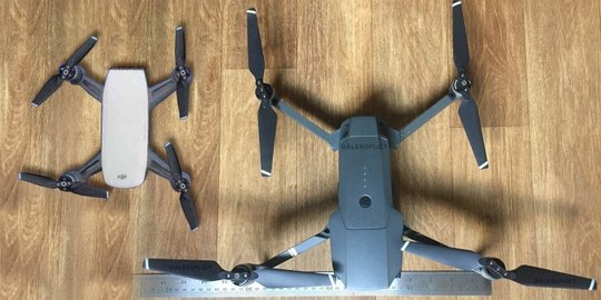 Ini bocoran bentuk drone terbaru DJI, lebih kecil dari Mavic Pro!