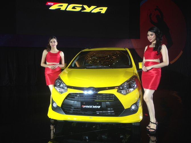 New Toyota Agya 1,2L meluncur, mulai Rp 127-151 Juta 