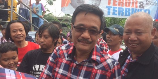 Candaan Djarot saat silaturahmi ke PWNU Jaktim