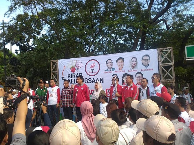 kirab taruna merah putih organisasi sayap pdip