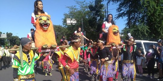 Ada kirab budaya, lalu lintas Jl Pemuda Rawamangun dialihkan