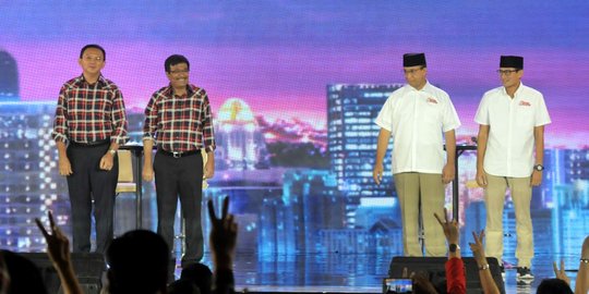 Soal kemampuan dan kinerja Ahok unggul, tapi elektabilitas Anies