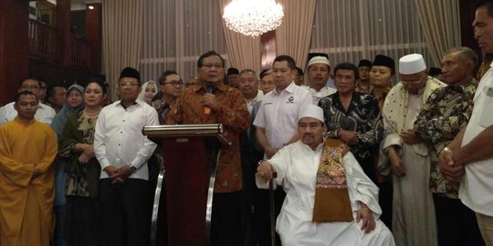 Kumpulkan tokoh antar golongan, Prabowo ingin semua saling menjaga