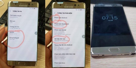 Samsung Galaxy Note 7R muncul di Vietnam, sebentar lagi Indonesia?