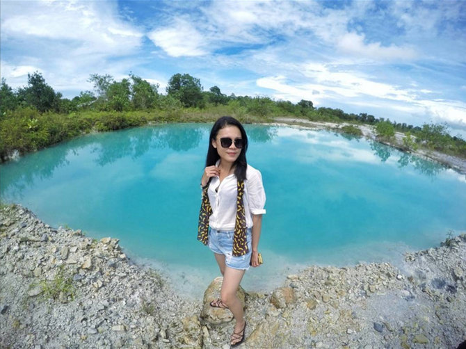 danau kaolin belitung