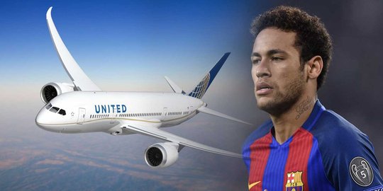 Kerugian United Airlines bisa beli banyak pemain bola termahal dunia