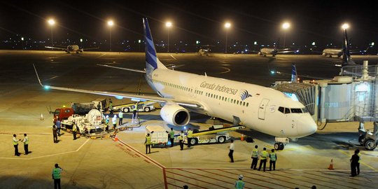 2016, ketepatan jadwal terbang Garuda Indonesia naik ke 89,51 persen