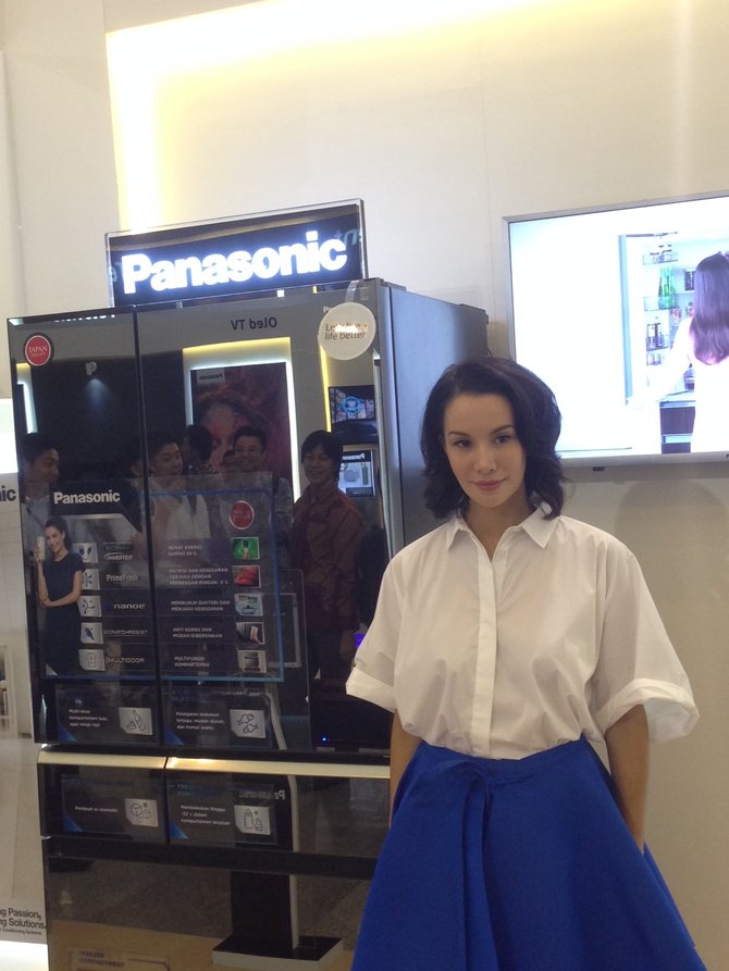 brand ambassador terbaru panasonic nadya hutagalung