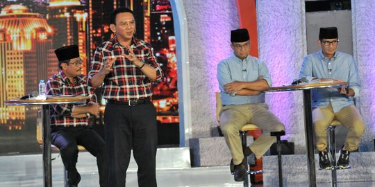 Survei LSI: Ahok-Djarot disukai Lansia, Anies-Sandi anak muda