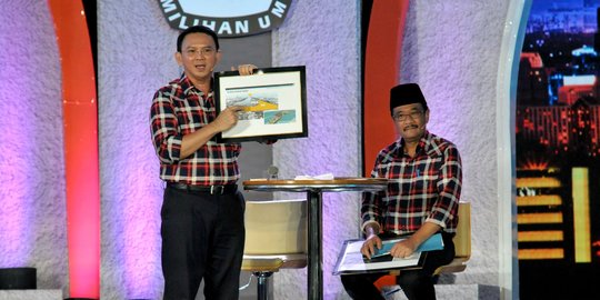 LSI: Masyarakat puas dengan Ahok tetapi tak mau beri dukungan