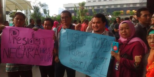 KPK minta Presiden Jokowi bikin Tim Pencari Fakta buat kasus Novel