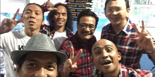 Kode keras Ahok untuk Slankers pilih nomor dua