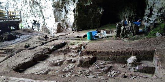 Gua Harimau, istana dan makam manusia zaman lampau di Sumsel