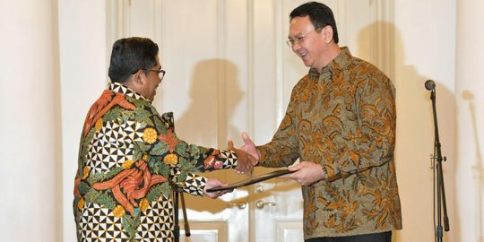 Kembali menjabat Gubernur DKI, Ahok hadiri revitalisasi Kota Tua