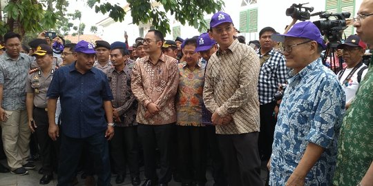 Ahok minta revitalisasi Kota Tua rampung lima tahun