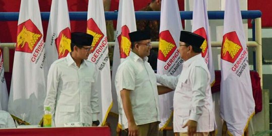 Pilgub DKI marak politik uang, Prabowo bilang 'rakyat tidak bodoh'