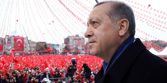 Erdogan deklarasikan kemenangan di referendum Turki