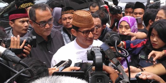 Sandiaga dapat laporan 'serangan' sembako masuk ke kantong suaranya