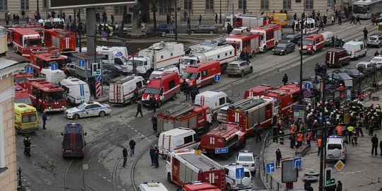 Tokoh utama di balik peledakan bom di St Petersburg ditangkap