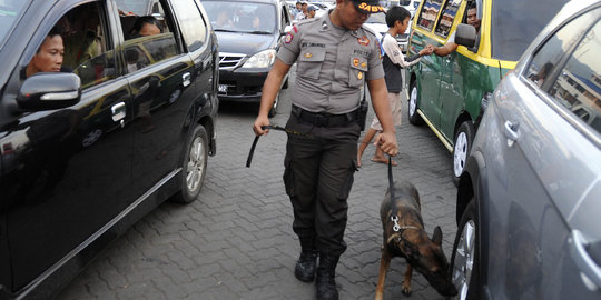 Tiba di Bali, turis asal Jerman diendus anjing pelacak bawa ganja