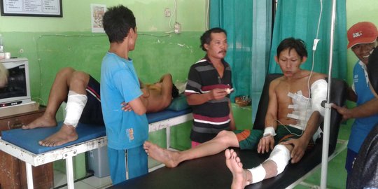 Tabung oven meledak, 5 pekerja pabrik olah bulu ayam 