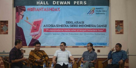 Asosiasi media siber Indonesia resmi dibentuk perangi hoax