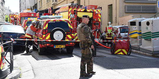 Rencana teror jelang Pilpres Prancis digagalkan, 2 orang dibekuk