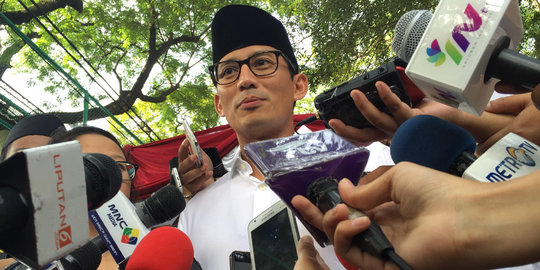 Sandiaga akan utamakan persatuan warga bila menang Pilgub DKI