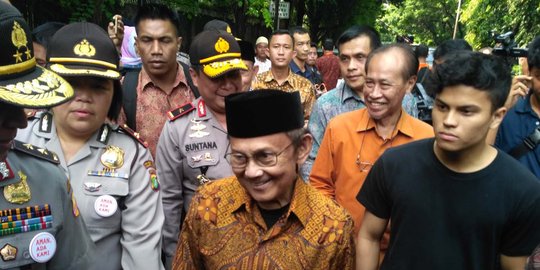 Ini harapan Habibie ke gubernur terpilih soal kondisi ekonomi DKI