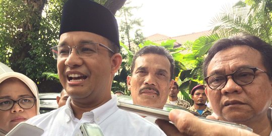 Anies bersyukur hari ini suasana Jakarta cerah dan sejuk