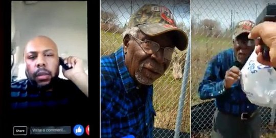 Kejinya pria AS bunuh kakek di jalan dan unggah videonya di Facebook