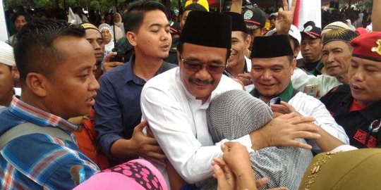 Sikapi hitung cepat, Djarot bicara ketenangan jiwa tanpa dendam