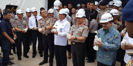 Kapolri sebut pembangunan gedung Bareskrim ide Budi Waseso