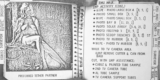 yang dibawa ke luar angkasa