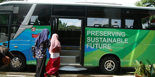 IPB terima bantuan Bus BBG senilai Rp 5 miliar