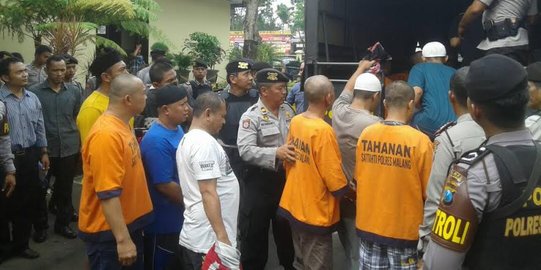 Tahanan Polres Malang dititipkan ke Lapas Sukun dan Lowokwaru