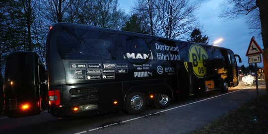 Pelaku pengeboman bus Borussia Dortmund ditangkap