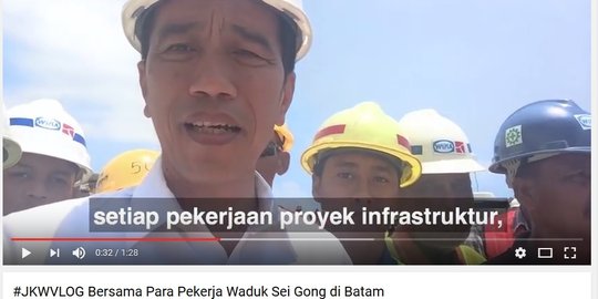 Lewat Vlog, Jokowi ajak komunikasi generasi muda bicara bangsa