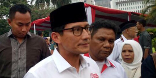 Selain Djarot, Sandiaga juga akan temui Sylviana malam ini