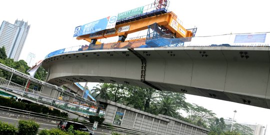 Ahok yakin simpang Semanggi bisa kurangi kemacetan hingga 30 persen