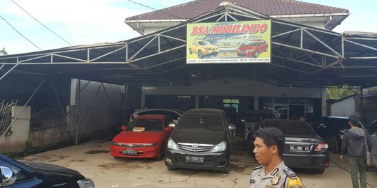 Usai tembak mati bandar narkoba, BNN gerebek sebuah showroom mobil