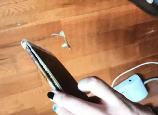 iphone 7 plus terbakar